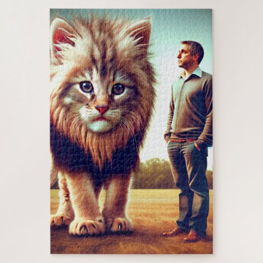 Large Kitten ジグソーパズル (縦)