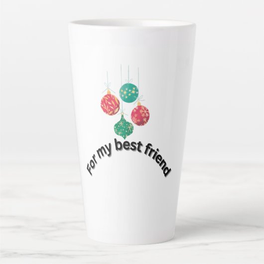 Large Latte Mug カフェラテマグ (正面)