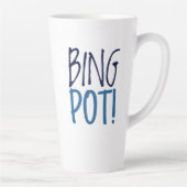 Large Latte Mug - Bing Pot! カフェラテマグ (右)