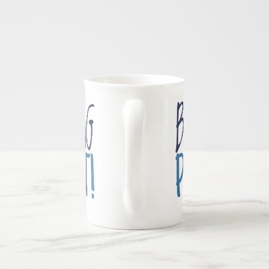 Large Latte Mug - Bing Pot! ボーンチャイナマグカップ (裏面)