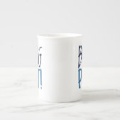 Large Latte Mug - Bing Pot! ボーンチャイナマグカップ (正面)