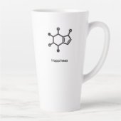 Large Latte Mug - Caffeine = Happiness カフェラテマグ (右)