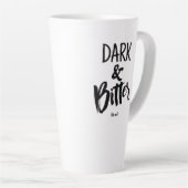 Large Latte Mug - Dark & Bitter カフェラテマグ (右アングル)