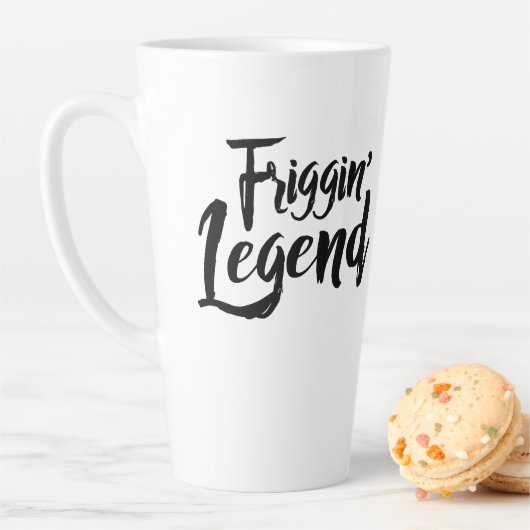 Large Latte Mug - Friggin' Legend カフェラテマグ (インサイチュ)