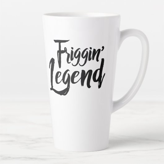 Large Latte Mug - Friggin' Legend カフェラテマグ (右)