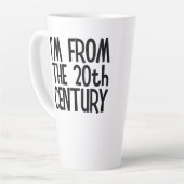 Large Latte Mug - I'm From The 20th Century カフェラテマグ (左アングル)
