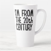 Large Latte Mug - I'm From The 20th Century カフェラテマグ (右)