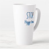 Large Latte Mug - Stop. Hygge Time. カフェラテマグ (右アングル)
