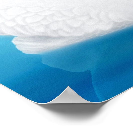 Large Love Swans 1 Corinthians 13 Print ポスター (角)