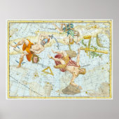 Large Map of the Stars (1801) ポスター (正面)