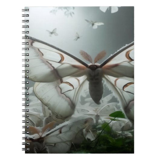 Large Moths Notebook ノートブック (正面)