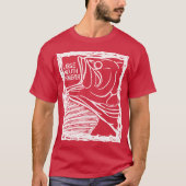 LARGE MOUTH FOREVER!(Fish Forever series 015) Tシャツ (正面)