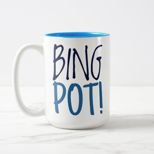 Large Mug - Bing Pot! ツートーンマグカップ (左)