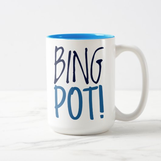 Large Mug - Bing Pot! ツートーンマグカップ (右)