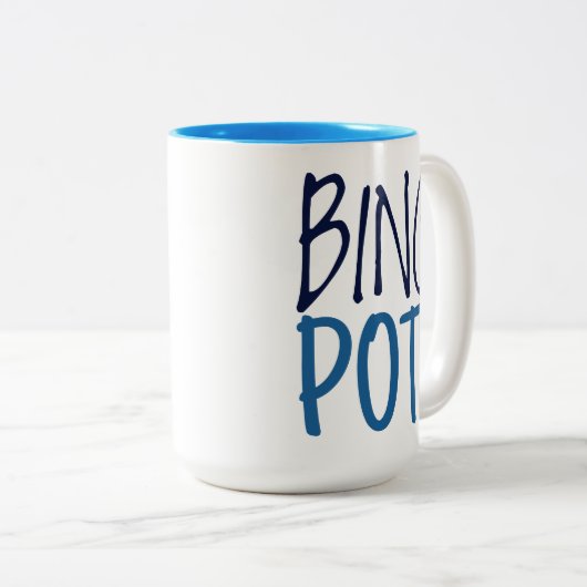 Large Mug - Bing Pot! ツートーンマグカップ (正面右)