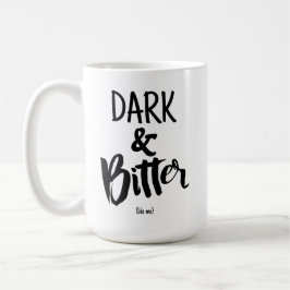 Large Mug - Dark & Bitter コーヒーマグカップ