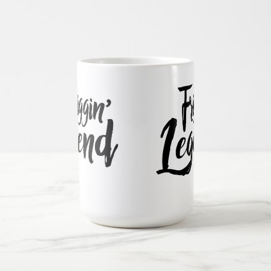 Large Mug - Friggin' Legend コーヒーマグカップ (中央)