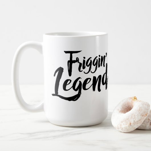 Large Mug - Friggin' Legend コーヒーマグカップ (ドーナツ)