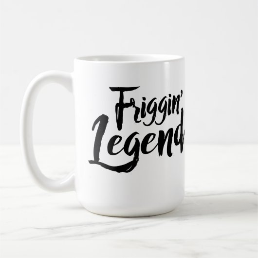 Large Mug - Friggin' Legend コーヒーマグカップ (左)