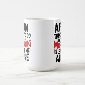 Large Mug - Leave me Alone コーヒーマグカップ (中央)