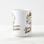 Large Mug - More Espresso. Less Depresso. コーヒーマグカップ (中央)
