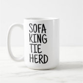 Large Mug - Sofa King Tie Herd コーヒーマグカップ (左)