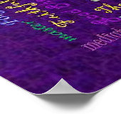 large  names of God poster ポスター (角)