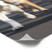 Large No Kings Day Pet Poster  ポスター (角)