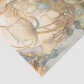 Large Pastel Watercolor Floral Mermaid Decoupage 薄葉紙 (詳細)