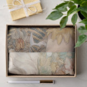 Large Pastel Watercolor Floral Mermaid Decoupage 薄葉紙 (ギフト)