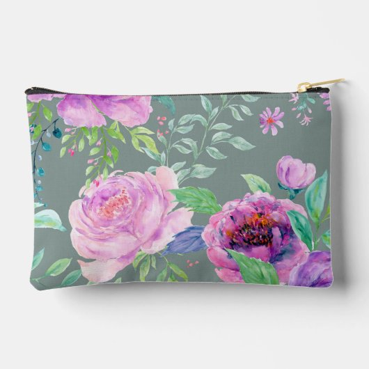 Large Peony  アクセサリーポーチ (裏面)