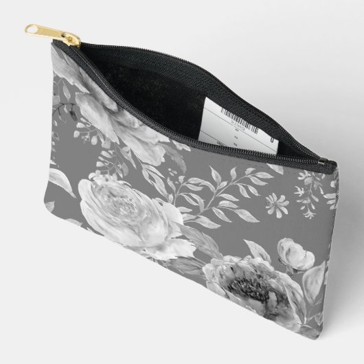 Large Peony アクセサリーポーチ (見開き)