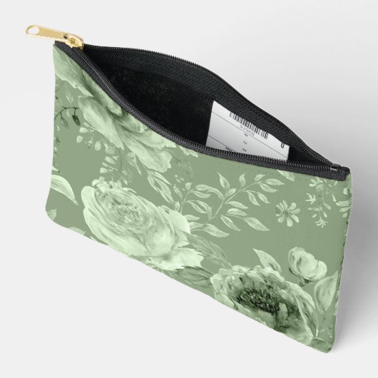Large Peony アクセサリーポーチ (見開き)