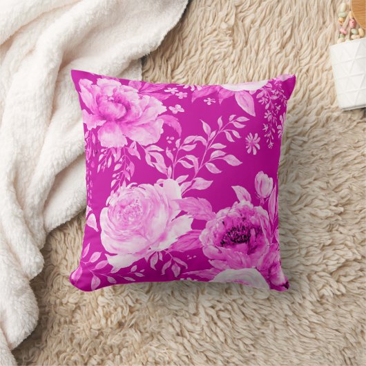 Large Peony  クッション (ブランケット)
