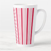 Large Peppermint Striped Latte Mug カフェラテマグ (右)