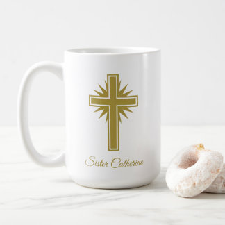 Large Personalized Religious Mug For Teacher  コーヒーマグカップ