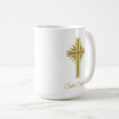 Large Personalized Religious Mug For Teacher コーヒーマグカップ (正面右)
