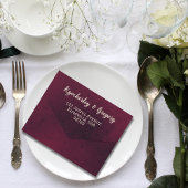 Large Photo Burgundyテクスチャ背景Webサイト オールインワン招待状