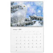 Large Size Beautiful Birds Calendar カレンダー (1月 2027)