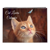 Large Size Cat Lovers Calendar カレンダー (カバー)