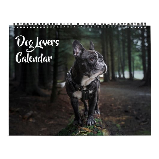 Large Size Dog Lovers Calendar カレンダー (カバー)