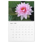 Large Size Exotic Flowers Calendar カレンダー (3月 2026)