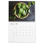 Large Size Herbs & Spices Calendar カレンダー (2月 2026)