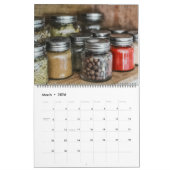 Large Size Herbs & Spices Calendar カレンダー (3月 2026)