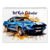 Large Size Hot Rods Calendar カレンダー (カバー)
