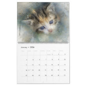 Large Size Kittens Calendar カレンダー (1月 2026)