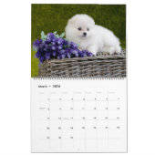 Large Size Puppy Love Calendar カレンダー (3月 2026)