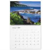 Large Size Tropics Paradise Calendar カレンダー (1月 2027)