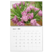 Large Size Tulips Calendar カレンダー (3月 2026)