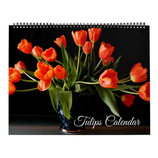 Large Size Tulips Calendar カレンダー (カバー)